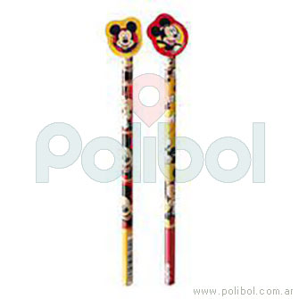 Lápiz con goma Mickey