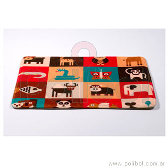 Alfombra de baño animalitos