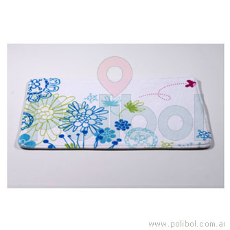 Alfombra de baño estampada