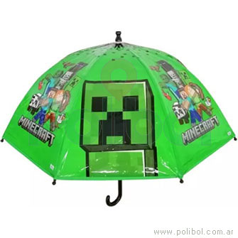 Paraguas Minecraft
