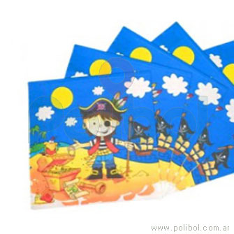Servilletas Pirata