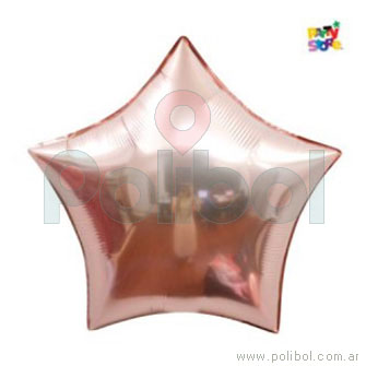 Globo estrella chica GoldenRose