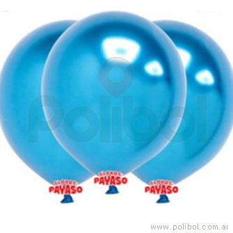 Globo N 11 Chrome azul