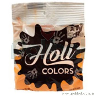 Polvo Holi naranja