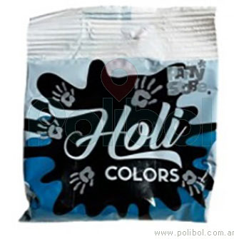 Polvo Holi azul