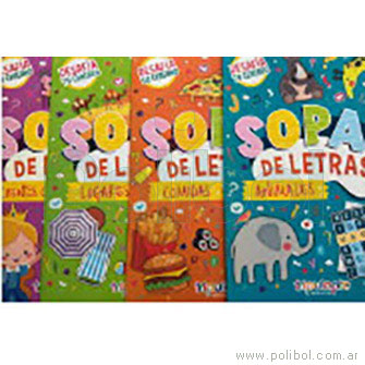 Libro Sopa de letras