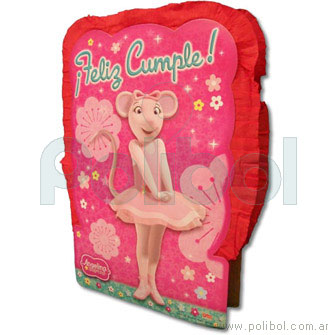 Piñata de cartón Angelina Ballerina