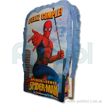 Piñata de cartón Spiderman 3