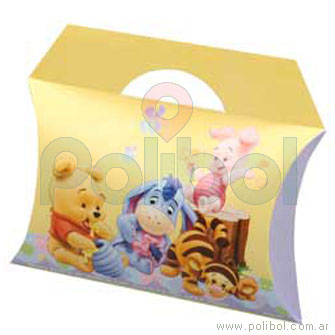 Caja con forma de caramelo Pooh Babies