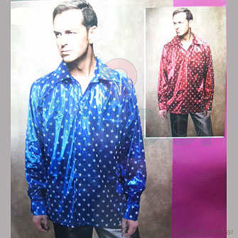 Camisa metalizada deals