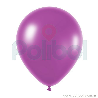 Globo color perlado violeta