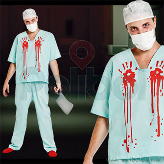 Disfraz para adultos de Enfermero Talle 2
