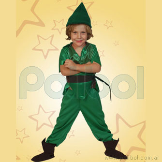 Disfraz Duende Verde Talle 3