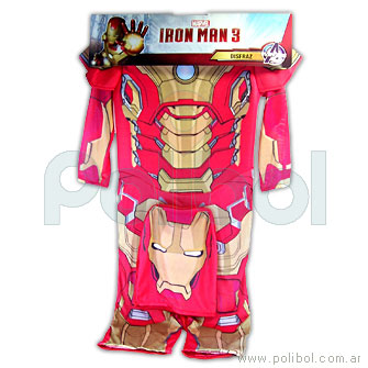 Disfraz Iron Man talle 2
