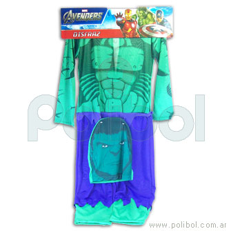 Disfraz Hulk talle 2