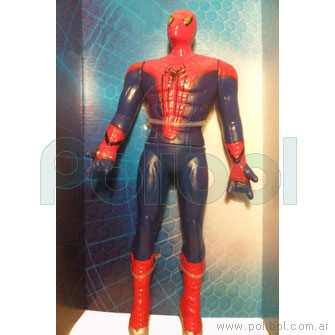 Muñeco de plástico de Spiderman.