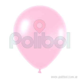 Globo N5 perlado rosa