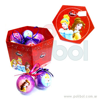 Bolas de Navidad Princesas x 14