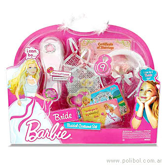 Set de Novia Barbie Bridal Costume