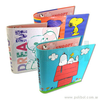 Carpeta 3x40 Snoopy