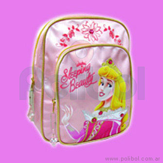 Mochila Princesas. Espalda 12