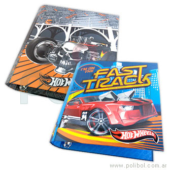 Carpeta 3x40 Hot Wheels