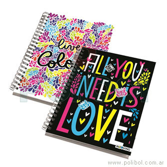 Cuaderno A4 de Colors 120 hojas rayadas