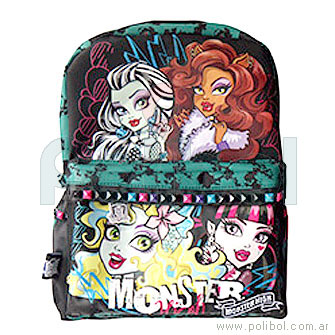 Mochila espalda Monster High 49 cm |059036| - Polibol