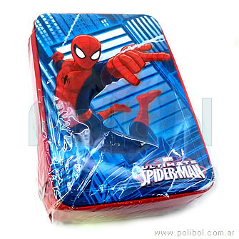 Canopla de lata de 2 pisos Spiderman