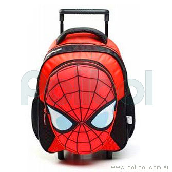 Mochila carro Spiderman 36 cm