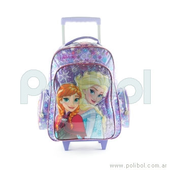 Mochila carro Frozen 51 cm.