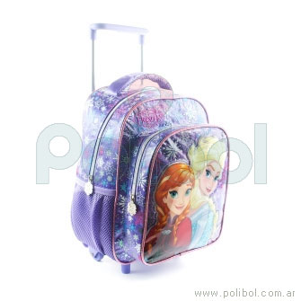 Mochila carro Frozen 36 cm.