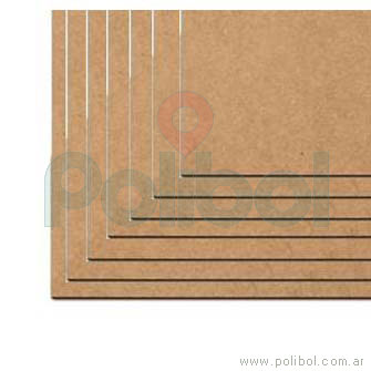 Fibrofácil plancha 18 x 24 cm.