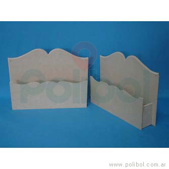 Porta cuentos de fibrofácil