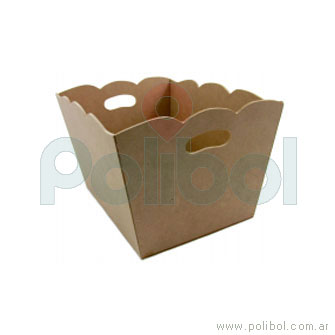 Cajón Fibrofácil 23 x 17 x17 cm.