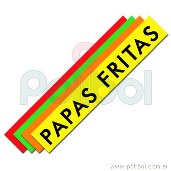 Faja de papas fritas.