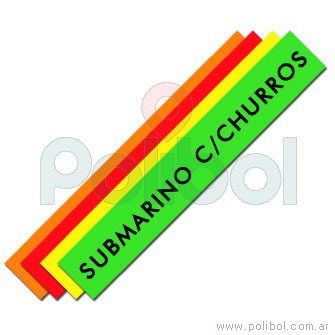 Faja de submarino con churros.