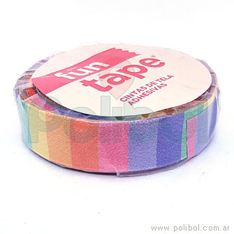 Cinta Fun Tape Multicolor