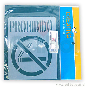 Sencil Prohibido fumar