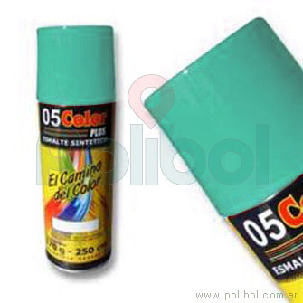 Esmalte sintetico, color verde pastel.