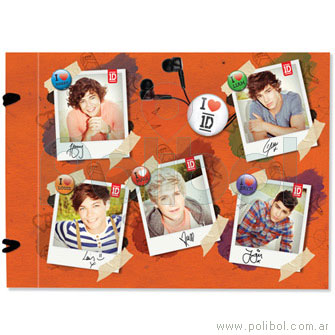 Carpeta N5 de Dibujo One Direction