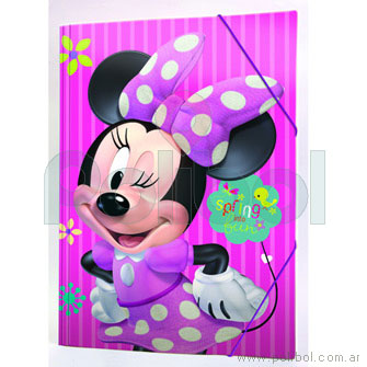 Carpeta Oficio de 3 solapas Minnie