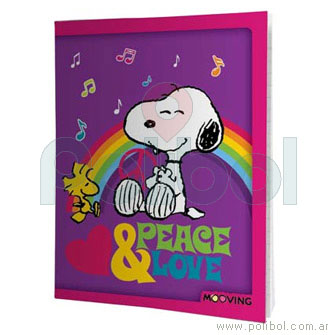 Cuaderno Snoopy