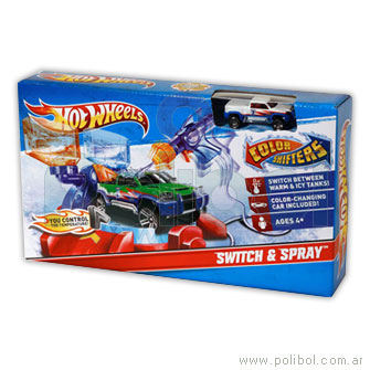 Hot Wheels Color Shifters Switch and Spray