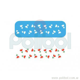 Stencil de flores 