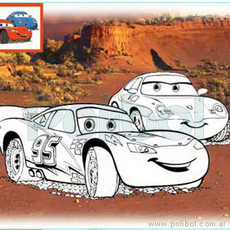 Papel Inkjet Dysney cars