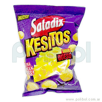 Snacks Kesitos sabor queso 80 gr.