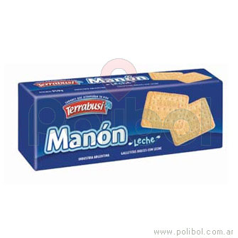 Galletitas dulces con leche Manon 178gr.