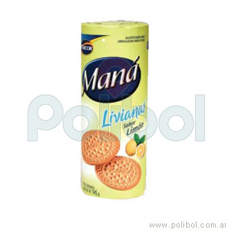 Galletitas Maná livianas sabor limón