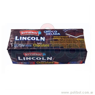 Galletitas de chocolate Lincoln 153 gr.